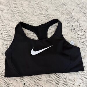 Nike Women's Black and White Sports Bra